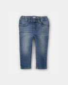 Baby Dark Blue Wash Straight-Leg Jeans, image 1 of 4 slides