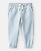 Baby Girl 2-Piece Daydream Fleece Pullover Sweatshirt & Joggers Set - Blue, image 4 of 6 slides