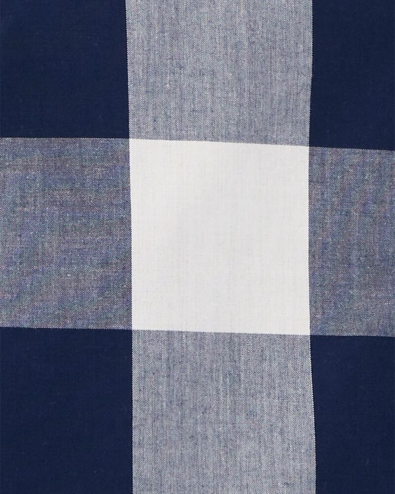 Toddler Plaid Button-Front Shirt, image 3 of 4 slides