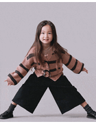 Toddler Girl Wide Leg Pocket Pant - Black, image 1 of 8 slides