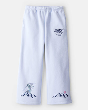 Girls Barbie Ski Sweatpants - Blue, 