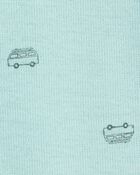 Baby Boy 5-Pack Ocean Print Sleeveless Bodysuits, image 3 of 7 slides