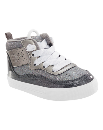 Toddler Glitter High-Top Sneakers, 