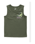 Baby Boy Alligator Graphic Tank - Green, image 1 of 3 slides