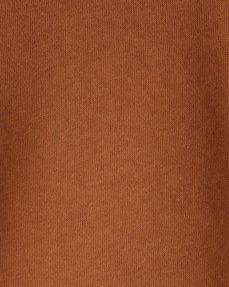 Baby Boy 2-Piece DayDream Fleece Long-Sleeve Hoodie & Joggers Set - Brown, image 3 of 6 slides