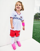 Kids 2-Piece Umbro England Soccer Jersey & Short Set - Red/Blue/White, image 11 of 14 slides