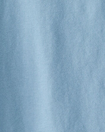 Girls Long-Sleeve Top - Blue, 