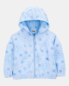 Toddler Girl Bluey Windbreaker Jacket - Blue, image 1 of 3 slides