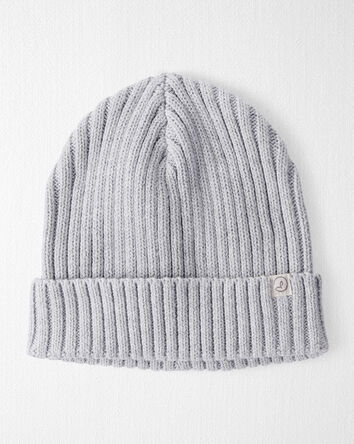 Toddler Organic Cotton Sweater Knit Beanie, 
