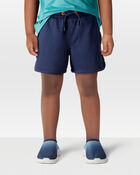 Toddler 2-Piece Active Muscle Tank & Pull-On Shorts Set - Blue, image 7 of 8 slides