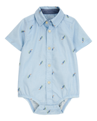 Baby Boy Toucan Button-Front Bodysuit, image 1 of 3 slides