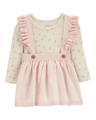 Baby 2-Piece Long-Sleeve Bodysuit & Sweater Knit Jumper Set, image 1 of 5 slides