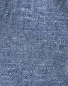 Baby Girl Disney&copy; Winnie the Pooh Chambray Embroidered Bubble Shorts - Medium Wash, image 4 of 5 slides