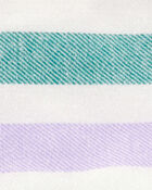 Baby Girl 3-Piece Striped Outfit Set, image 2 of 3 slides