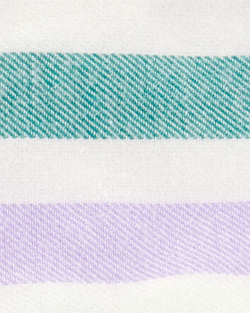 Baby Girl 3-Piece Striped Outfit Set, 