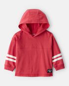 Baby Boy Hooded Top - Red, image 1 of 3 slides