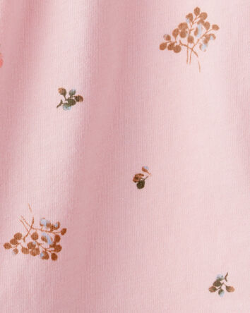 Toddler Girl Floral Short-Sleeve Top - Pink, 