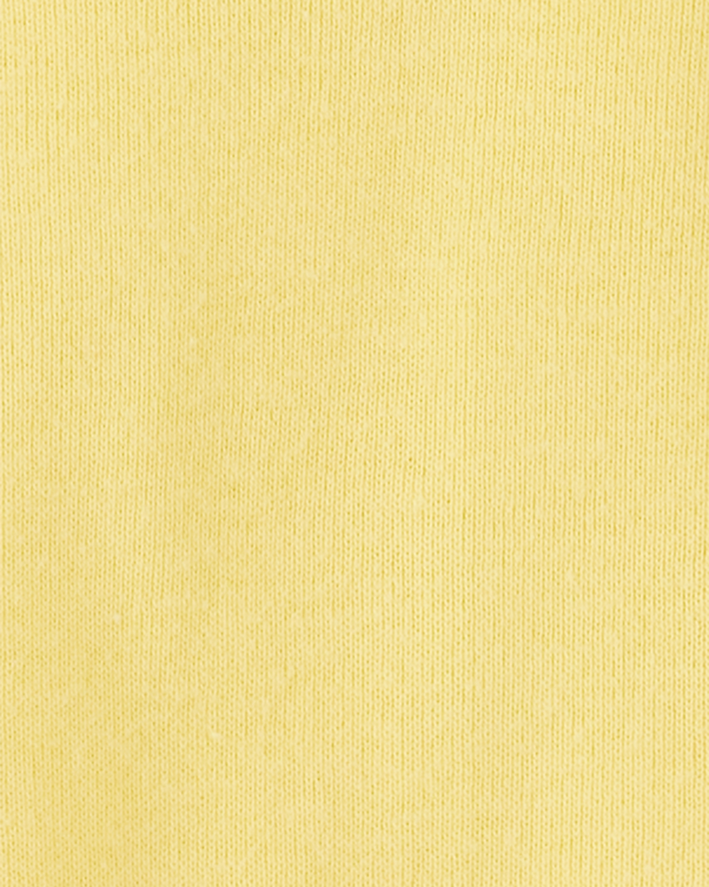 Baby 2-Piece Tank Bodysuit & Short Set - Yellow, image 2 of 3 slides