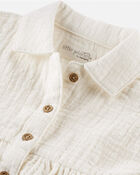 Baby Organic Cotton Gauze Dress, image 5 of 6 slides
