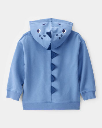 Toddler Boy Dinosaur Costume Hoodie - Blue, 