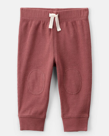 Baby 2-Piece Hooded Dog Long-Sleeve Bodysuit Pant Set - Red, 