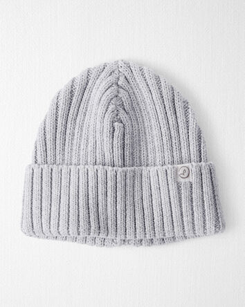 Baby Organic Cotton Sweater Knit Beanie, 