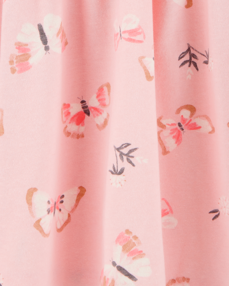 Toddler Butterfly Tank Dress - Pink, image 3 of 4 slides