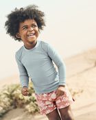 Toddler Recycled Long Sleeve Swim Rashguard, image 4 of 4 slides