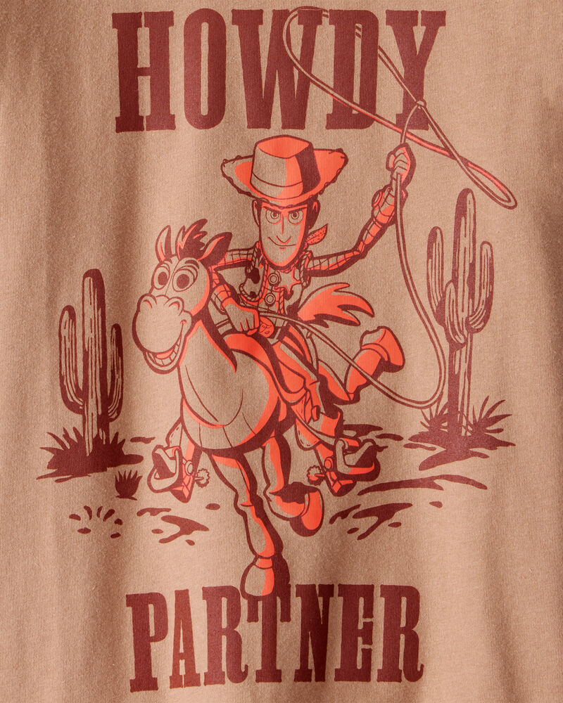 Toddler Pixar&copy; Toy Story Short-Sleeve Graphic Tee - Brown, image 2 of 2 slides