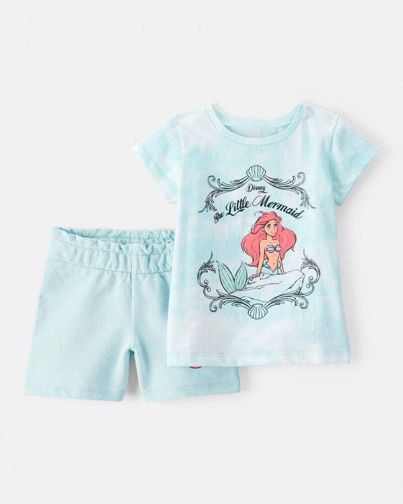 Baby Girl 2-Piece Little Mermaid Outfit Set, image 1 of 5 slides