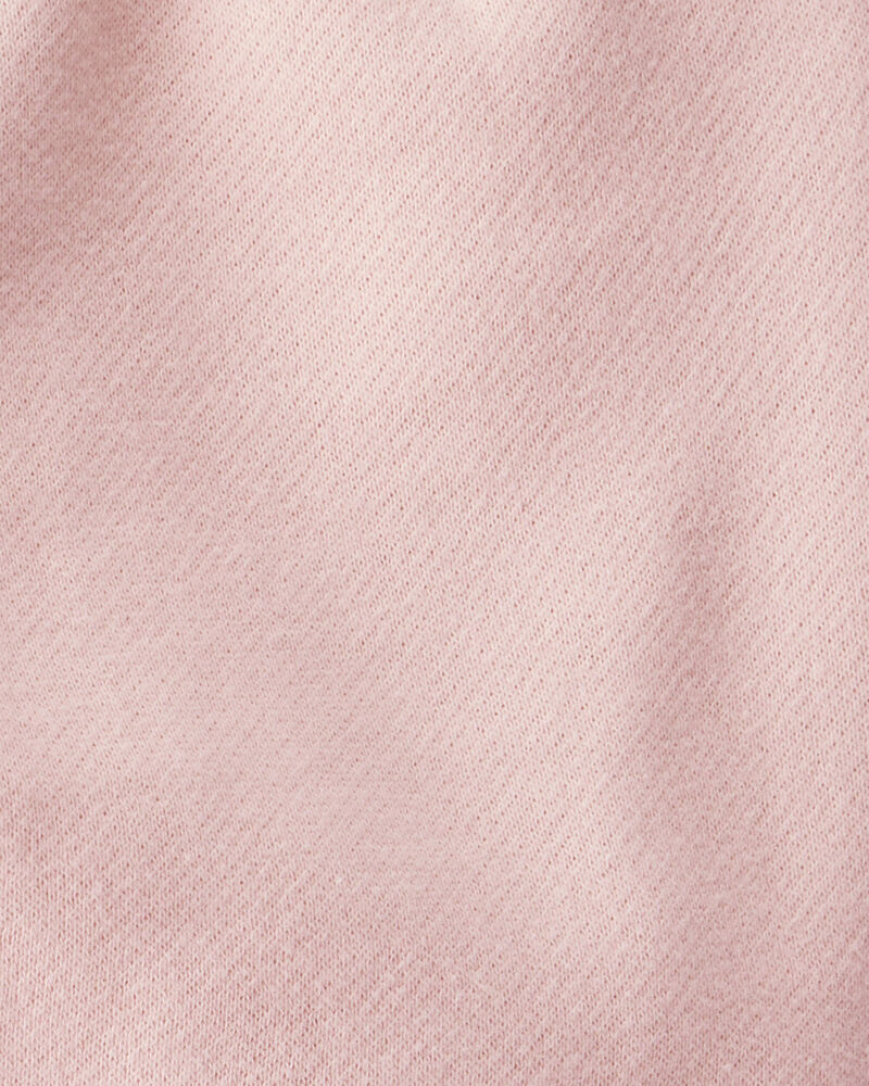 Baby Girl 2-Piece Daydream Fleece Pullover Sweatshirt & Joggers Set - Pink, image 6 of 6 slides