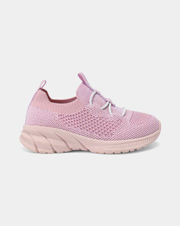 Toddler Girl Pull-On Athletic Sneakers - Pink, 