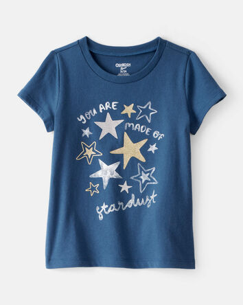Toddler Girl Stardust Short-Sleeve Graphic Tee - Blue, 