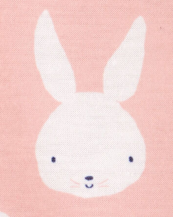 Girls Bunny Print Easter Nightgown - Pink, 