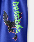 Toddler Boy How To Train Your Dragon Outfit Set - Blue, image 3 of 5 slides