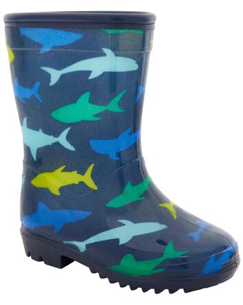 Toddler Shark Rain Boots, 