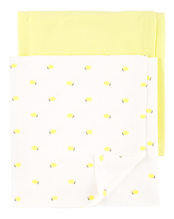 Baby 2-Pack Waffle Knit Blankets, 
