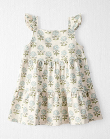 Baby Organic Cotton Floral-Print Dress, 
