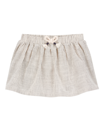 Baby Striped Pull-On Skort, 