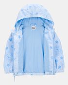 Toddler Girl Bluey Windbreaker Jacket - Blue, image 2 of 3 slides