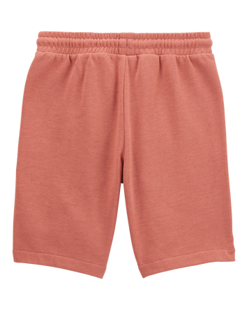 Kid Drawstring Lounge Short - Rust, 
