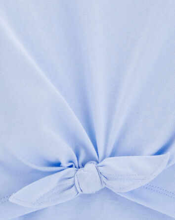 Kid Tie-Front Jersey Tee, 