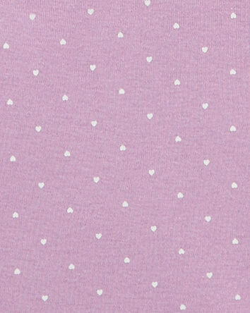 Baby 5-Pack Heart Polka Dot Short Sleeve Bodysuits, 