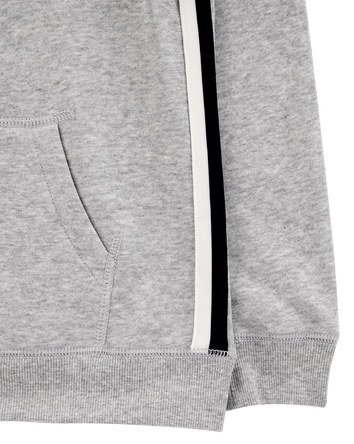 Kid Zip-Up Fleece Hoodie, 