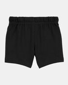 Baby Boy Pull-On French Terry Shorts - Black, image 2 of 4 slides