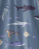 Baby Boy Recycled Long Sleeve Rashguard Swimsuit, image 4 of 4 slides