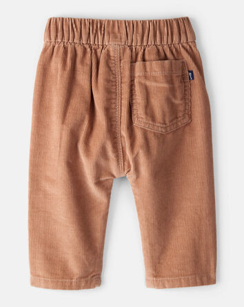 Baby Boy Corduroy Pants - Brown, 