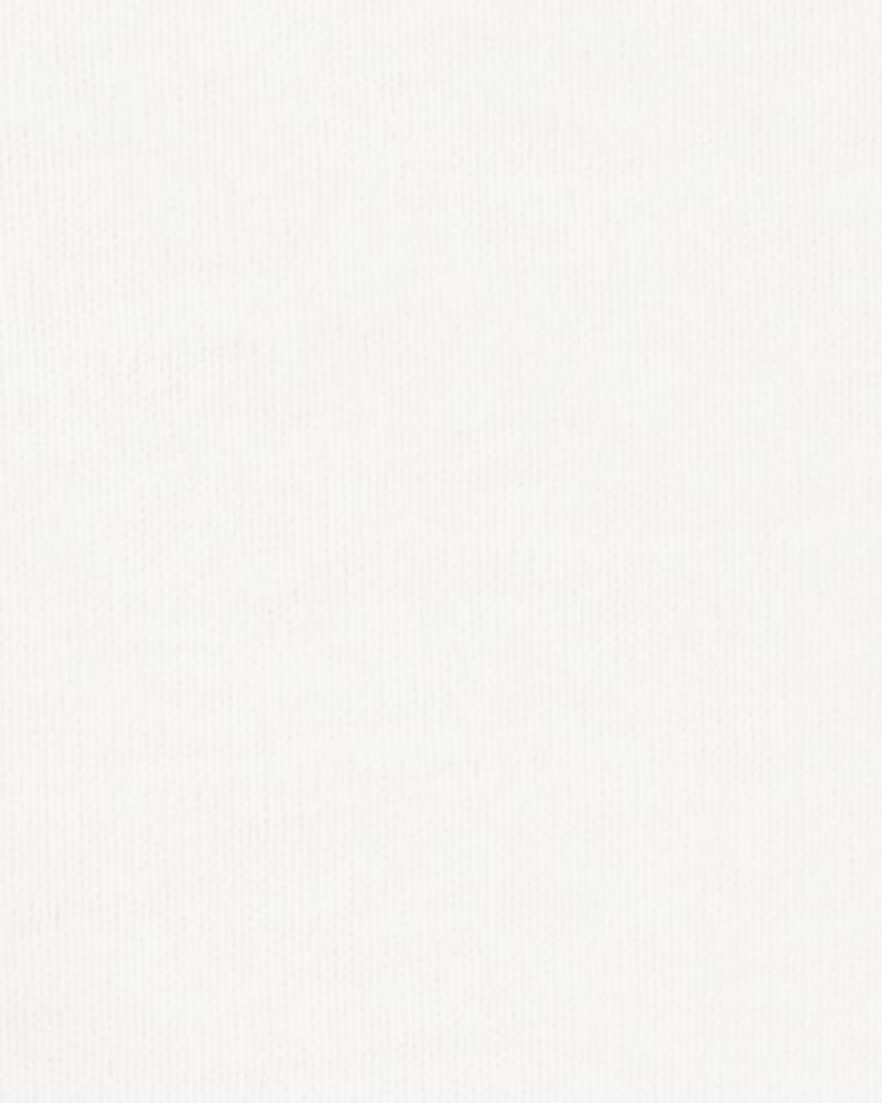 Baby Girl 3-Piece Floral  Outfit Set - Orange/White, image 3 of 6 slides