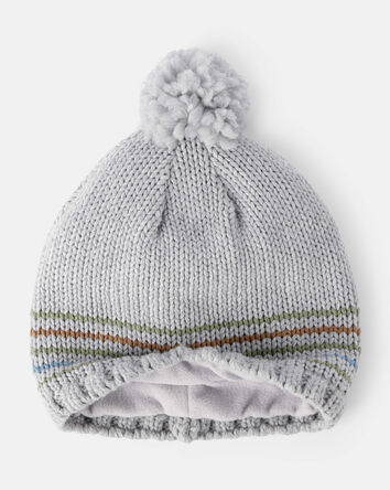 Baby Boy Winter Hat - Grey, 