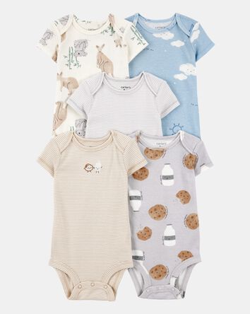 Baby 10-Pack Short-Sleeve Bodysuits, 